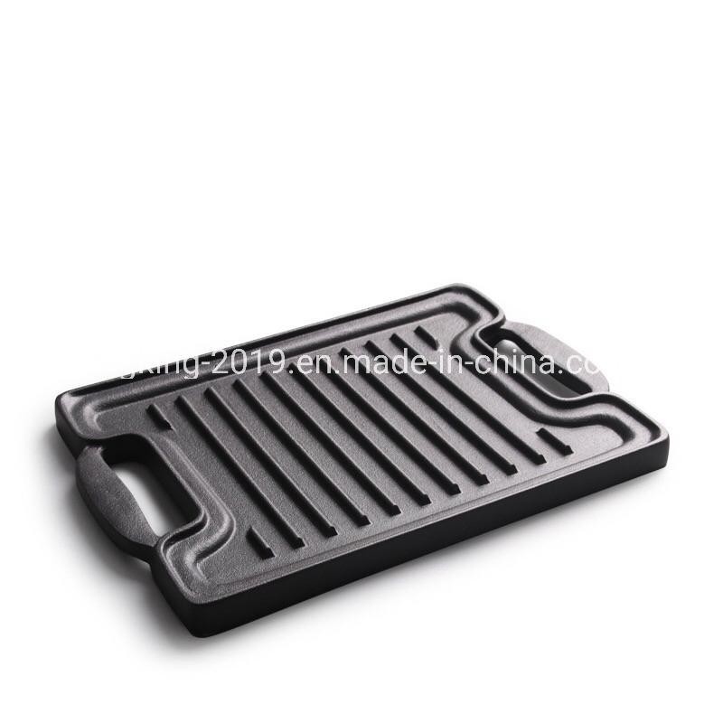 Double Handle Cast-Iron Roasting Pan with Double Handles