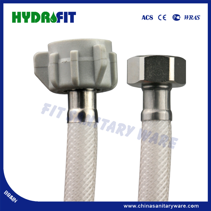 Cupc American Standard Brass and Plastic Nut Toilet PVC Flexible Hose for (HY6321)