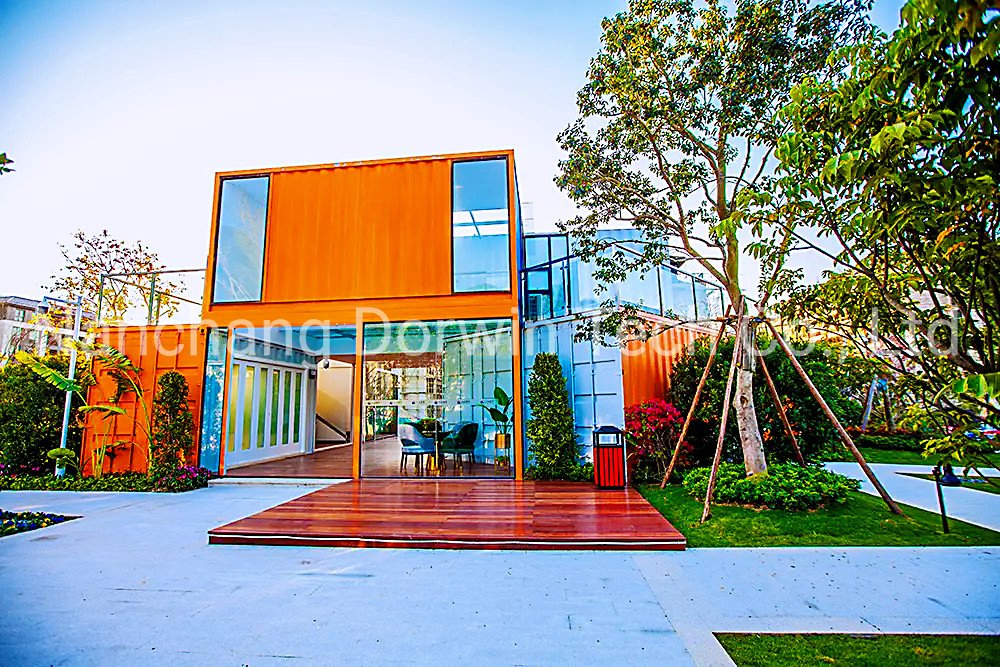 Prefab Building Office Coffee Shop Homestay Exhibition Hall Container Hotel