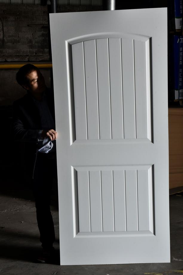 White Painted Door Skin for Wooden Doors