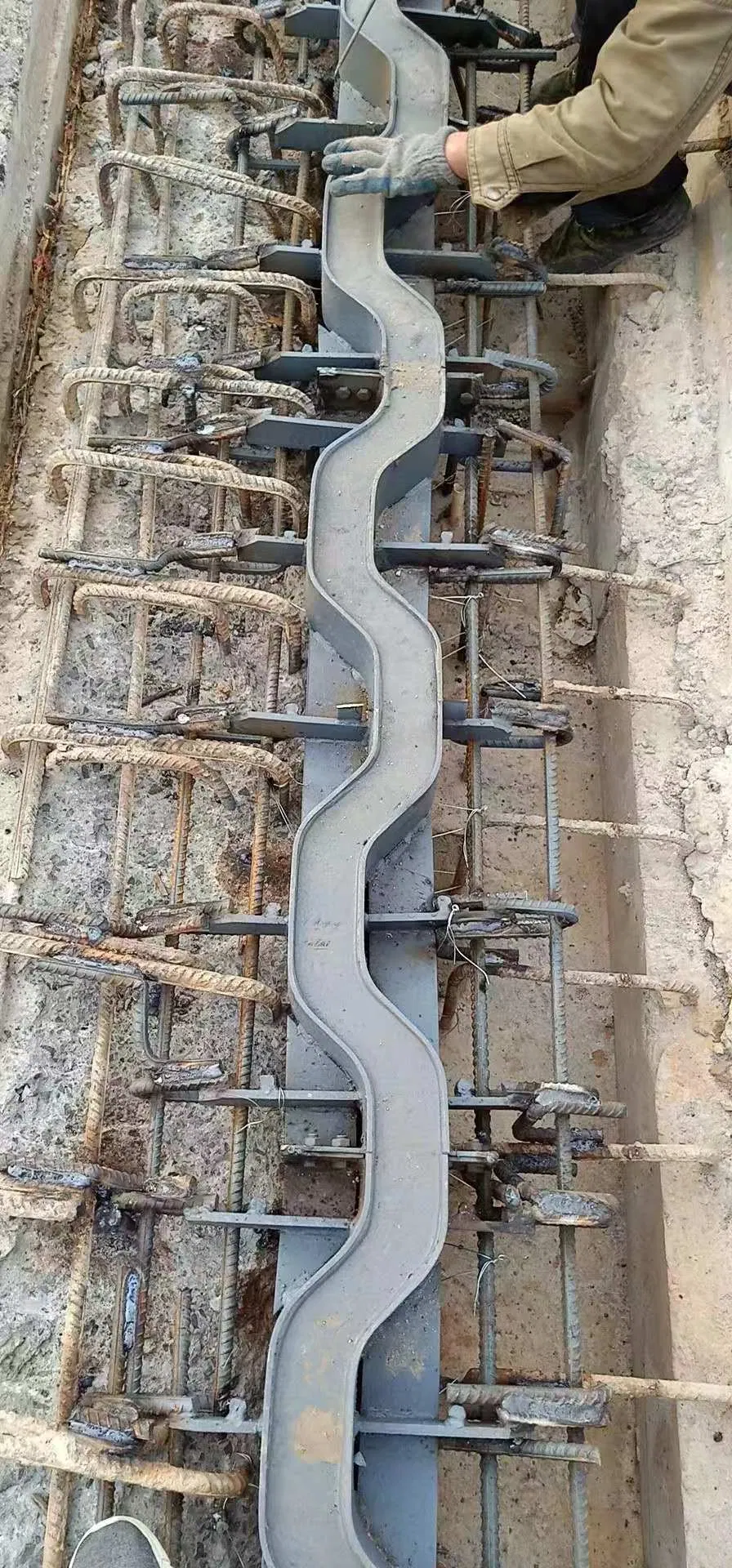 Bridge Expansion Steel Vertical Figure Type Joint