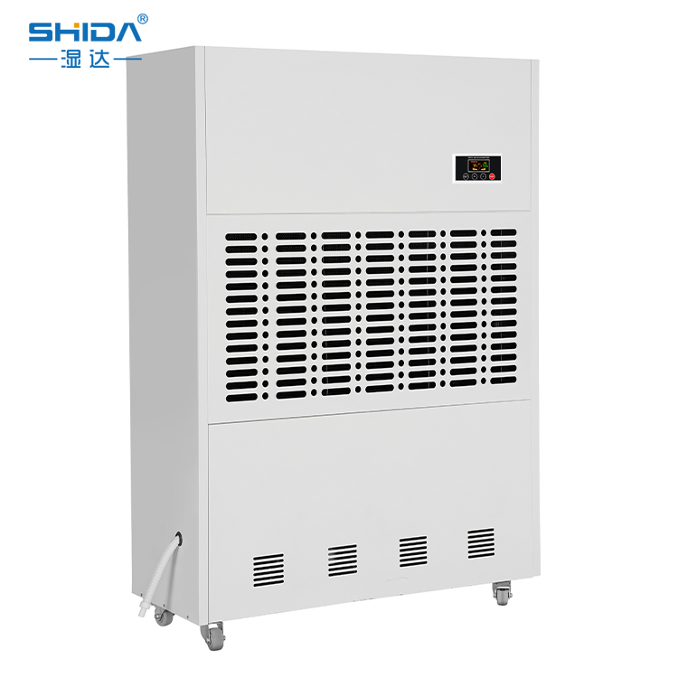 720L Per Day Industrial Dehumidifier Air Drying Machine for Greenhouse Basement Warehouse