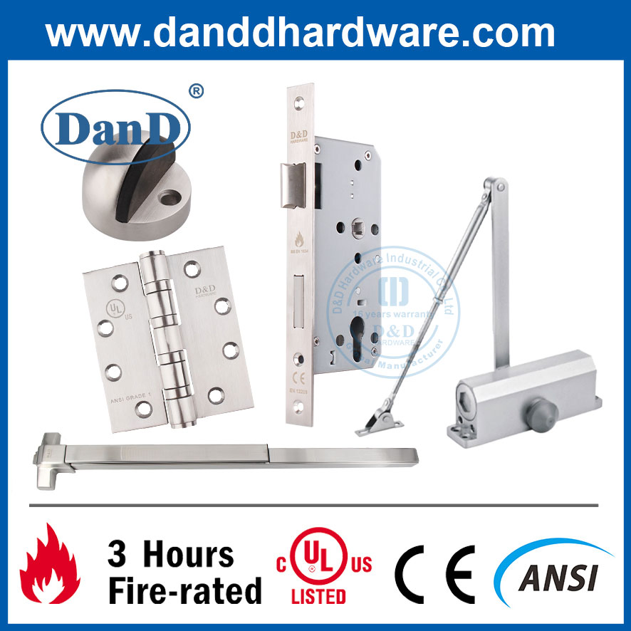 Double Door Sliding Barn Door Hardware for Interior Gate Accessories