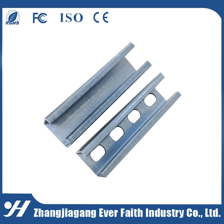 C Channel Stainless Steel Struct C Electrical Single Slotted Structural Strut Channel