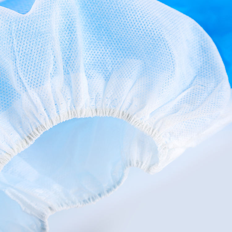 Disposable Anti-Slip Non-Woven Shoe Cover Waterproof Dustproof PP+CPE Shoe Cover for Household Cleaning and Industrial Use