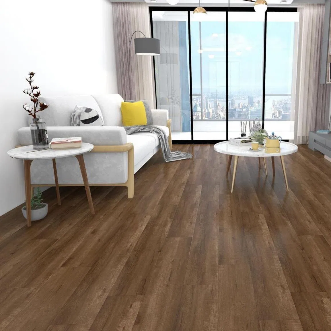 Виниловый пол SPC 4-6 мм, замковое соединение