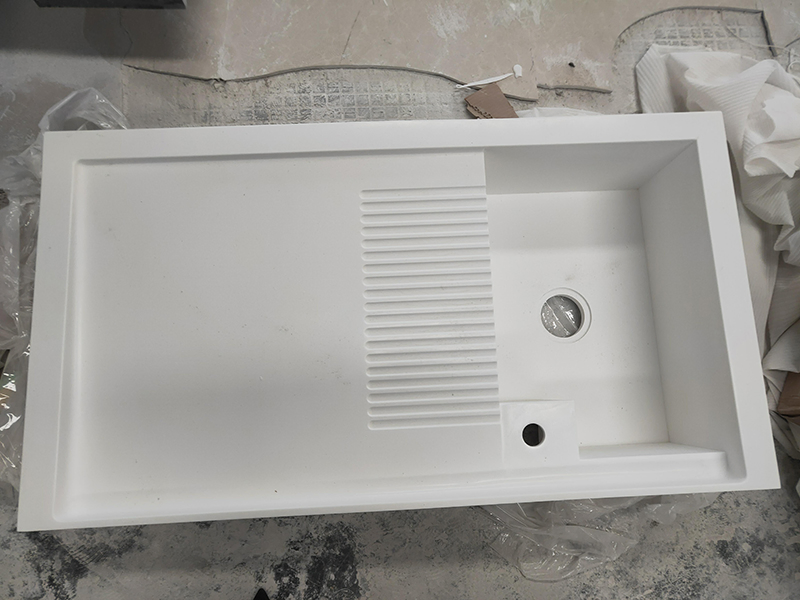 20 Years Manufacturer Bathroom Vanity Wall Mount Bathroom Vanity White Vanity Bathroom Bathroom Countertop Storage Acrylic Solid Surface Vanity