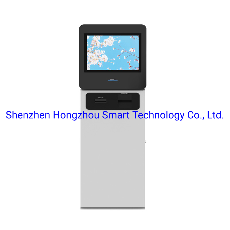 Latest Technology Bank ATM Kiosk Touch Screen Self Service Digital Interactive Kiosk Queuing Machine