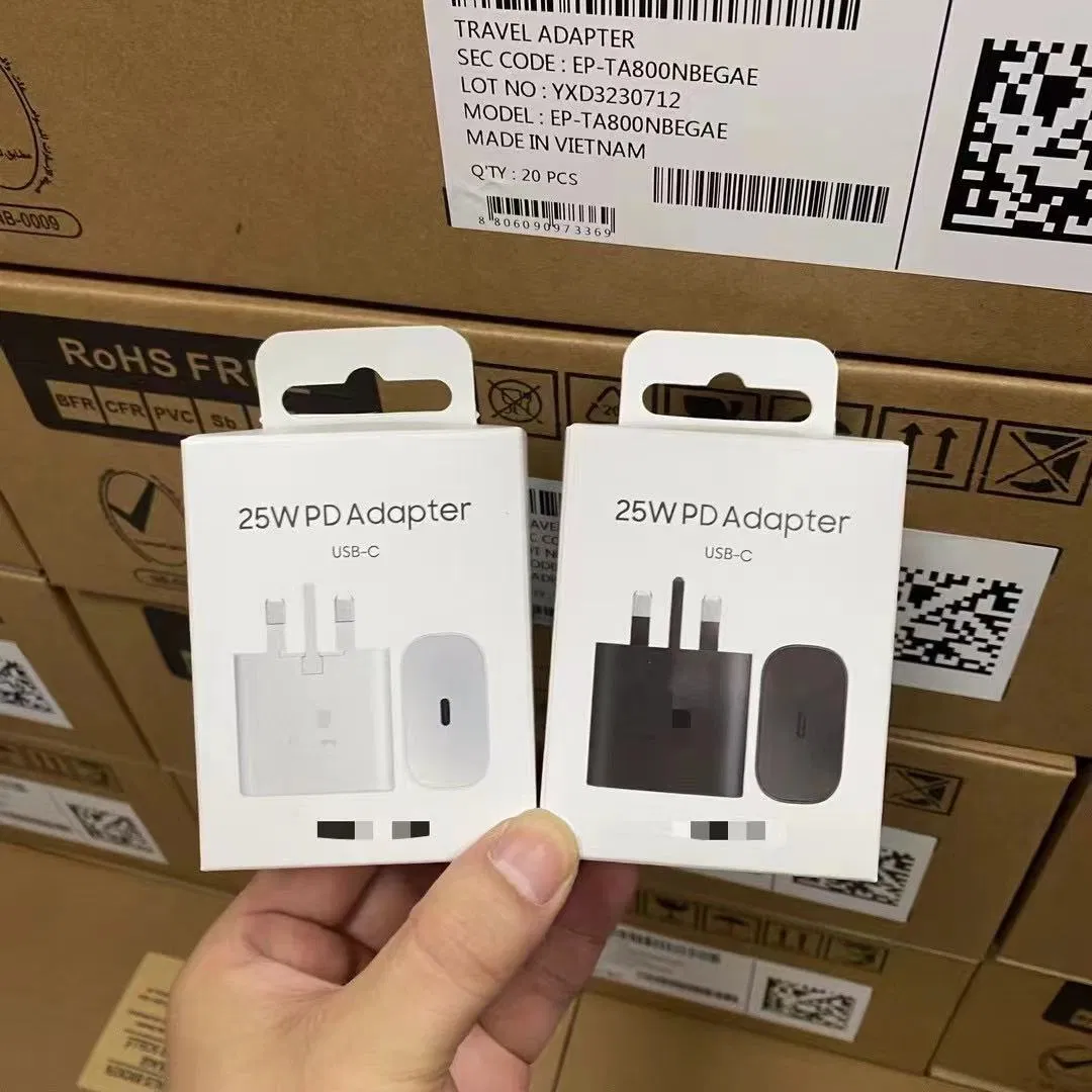 Original UK Mobile Charger 25W Pd Adapter USB-C Fast Charger
