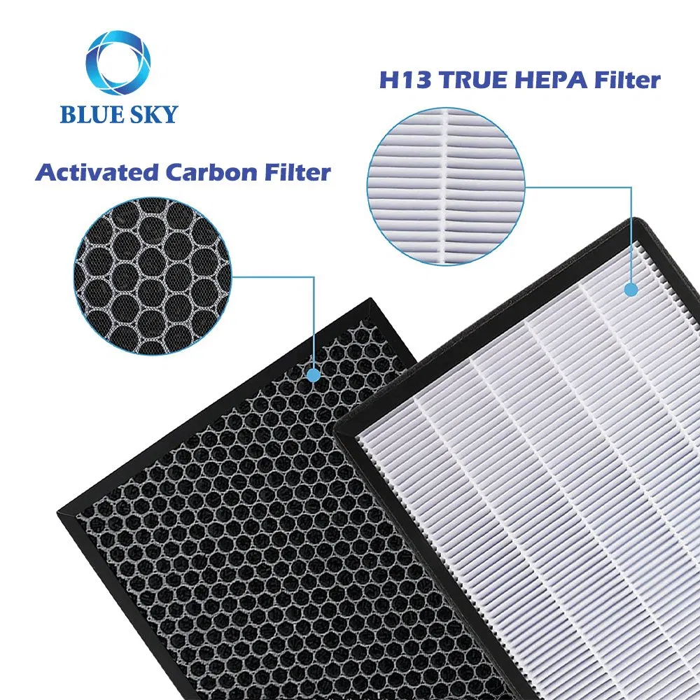 Replacement Activated Carbon Filter and True HEPA Filter for Hathaspace Hsp001 Smart True Air Purifier Filter