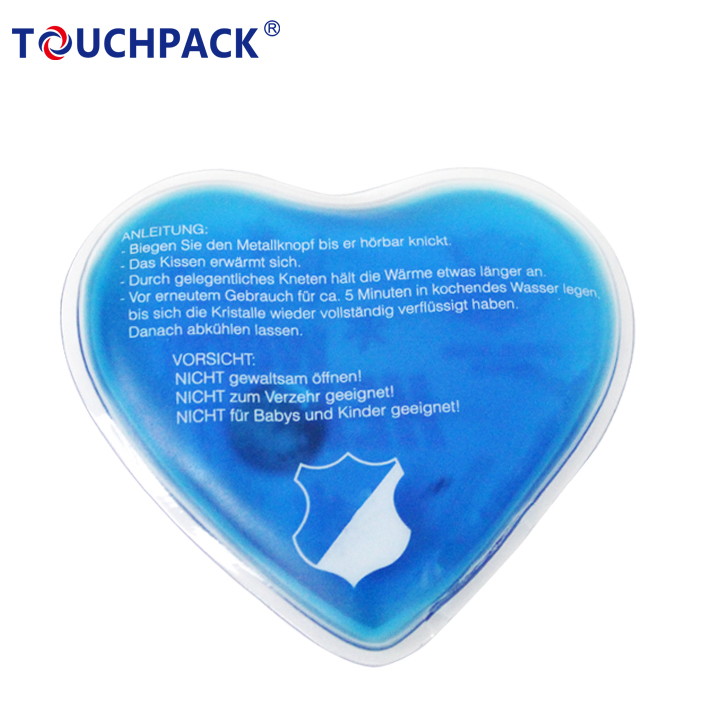 BSCI New Product Reusable Heatpack Heart Shape with Your Logo on It