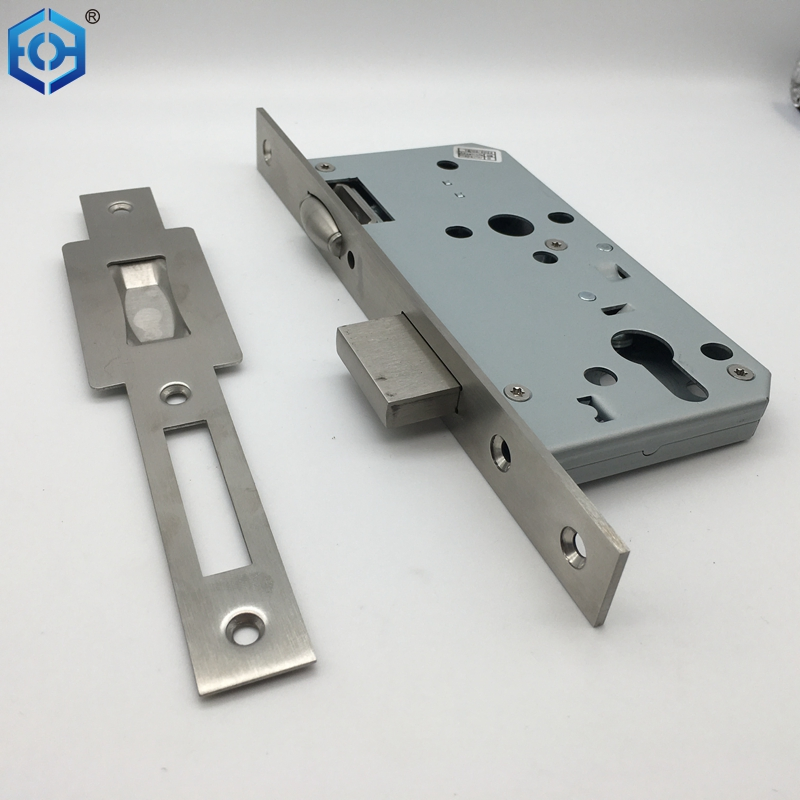 Guangdong CE Euro Profile Cylinder Lock Body Mortise Lock with Roller Latch