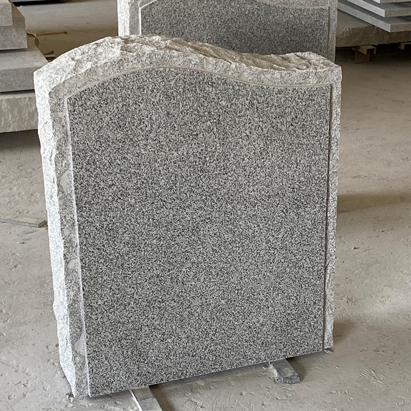 Natural Stone Light Grey Granite European Tombstone/Monument/Memorial/Gravestone/Headstone/Cemetery Price
