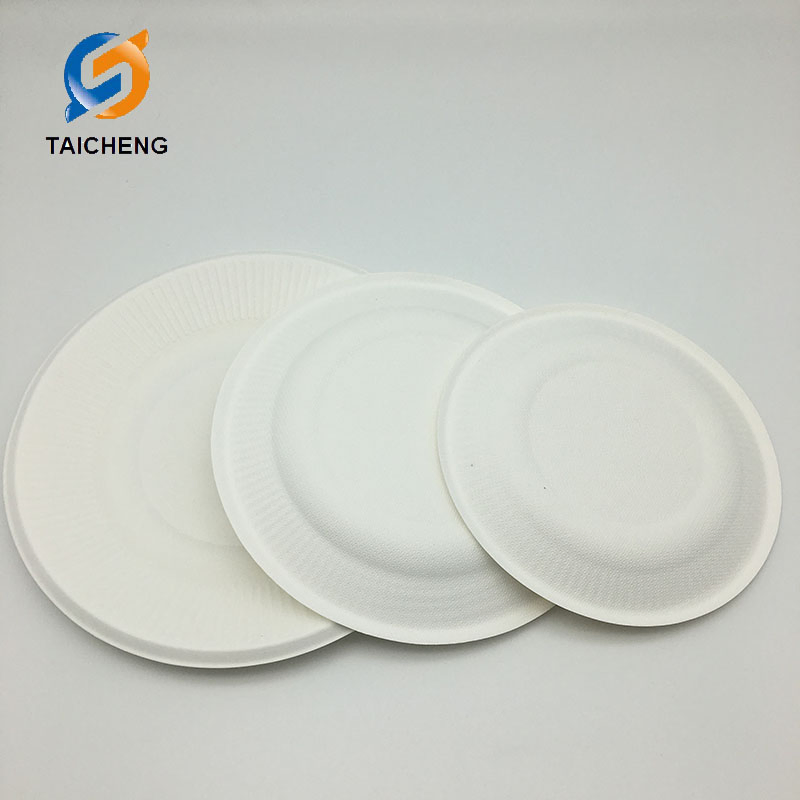 100% Biodegradable Environmental Birthday Party Cake Plate