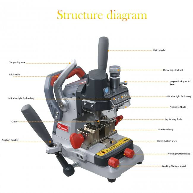 Key Cutting Machine Locksmith Tool Machine for Copying/Cutting/Duplicator Keys