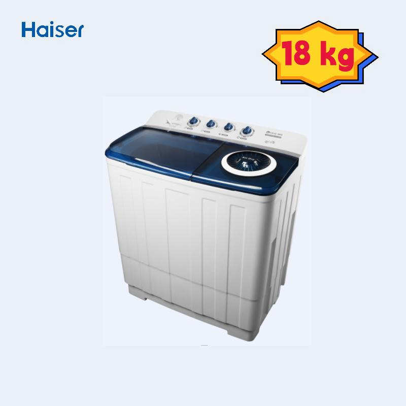 18 Kg Glass Lid Twin Tube Washing Machine Washing and Spin Dry Factory Prices
