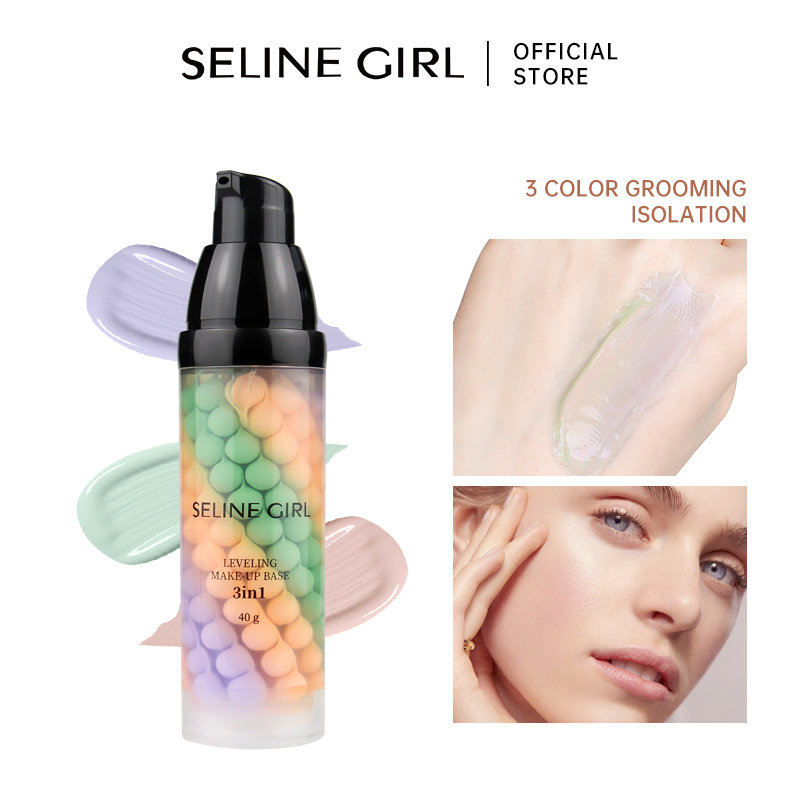 Seline Girl 40g 3-Colors Isolation Concealer 3 in 1 Makeup Foundation