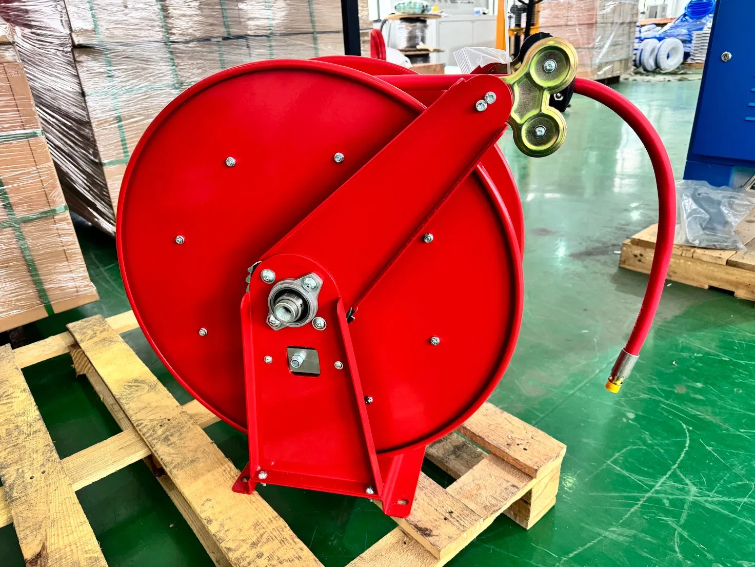 1/2 Inch 25m Wall Mounted Automatic Retractable Spring Air Hose Reel
