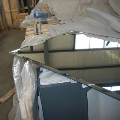 Custom 3mm 4mm Silver Beveled Edge Mirror Strip for Picture Framing