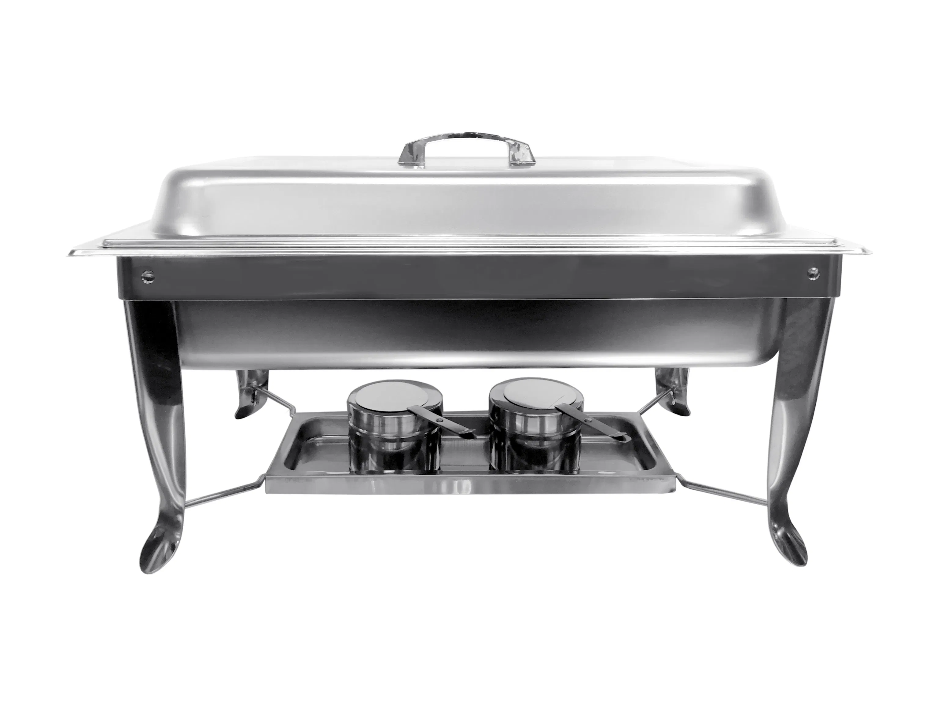 Economy Square 533 Chafing Dish 201 Stainless Steel Buffet Food Warmer