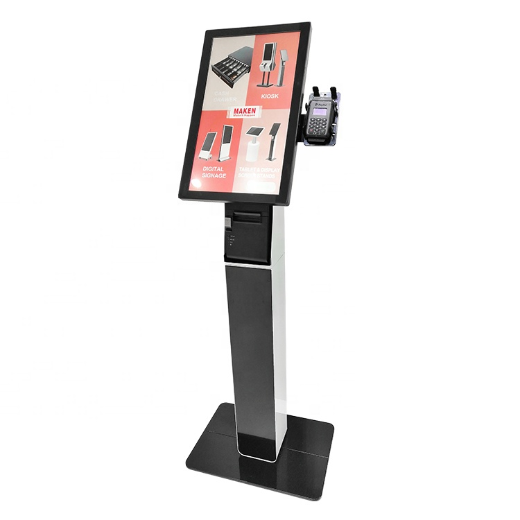 New Design Fast Food Ordering Machine Self Service Payment Kiosk Machine for Restaurant