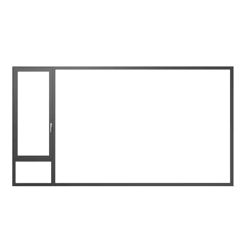 Premium Aluminum Alloy Frame Metal Floor Window for Modern Homes