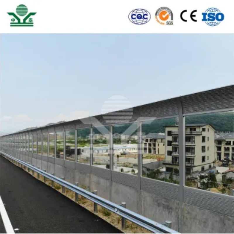 Zhongtai High Quality Soundproof Screen Noise Barriers for Highway