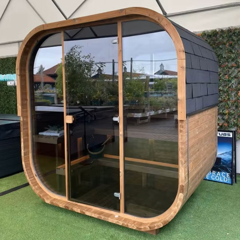 Boda Health Cottage with Expansive Outdoor Sauna Room Experience Dry Sauna Acceptable Can Be Equipped with a Wood-Burning Stove