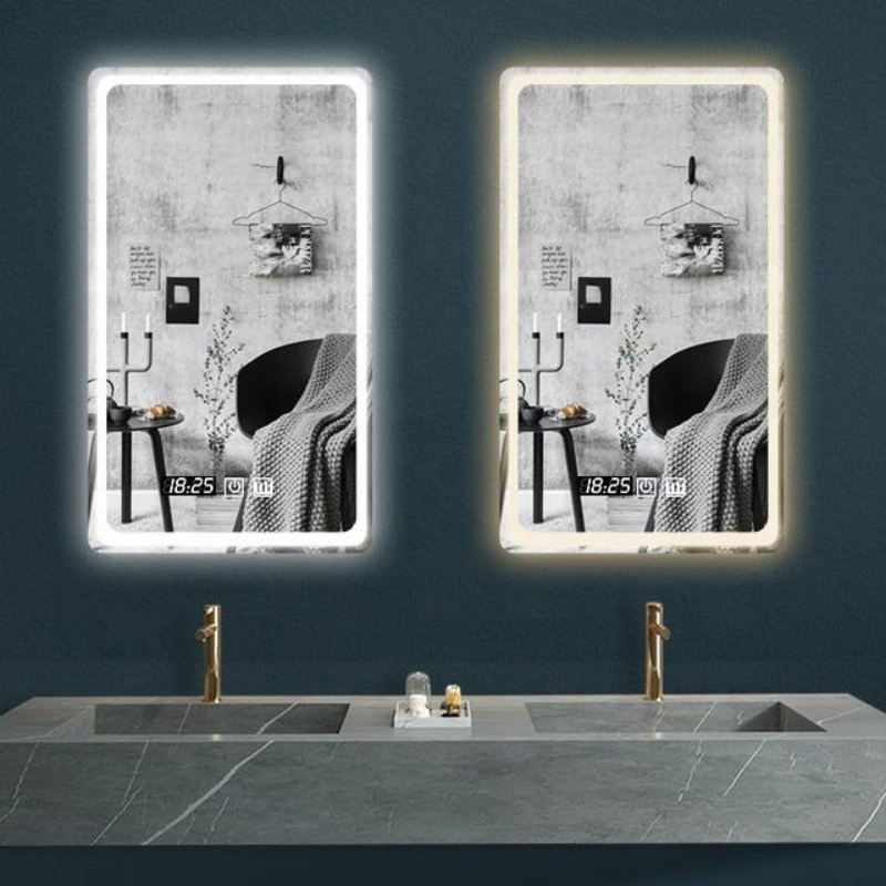 Bathroom Bedroom Multi Function LED Smart Mirror Makeup Mirror