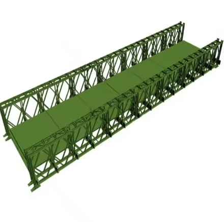 High Strength Prefabricated Steel Structures for Cutting Bending Welding Bridges