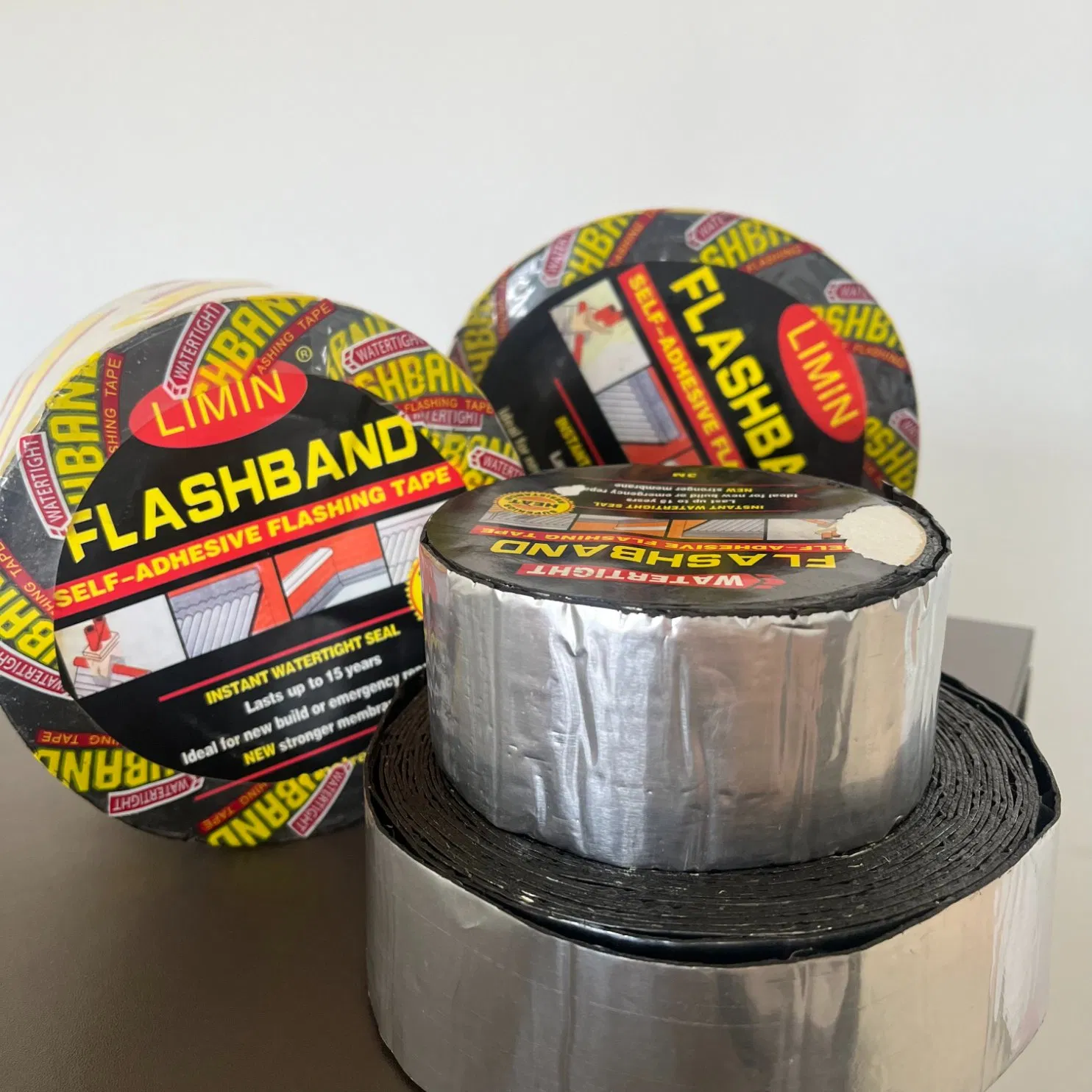 Waterproof Roofing Flashing Aluminum Foil Tape Roll Lead
