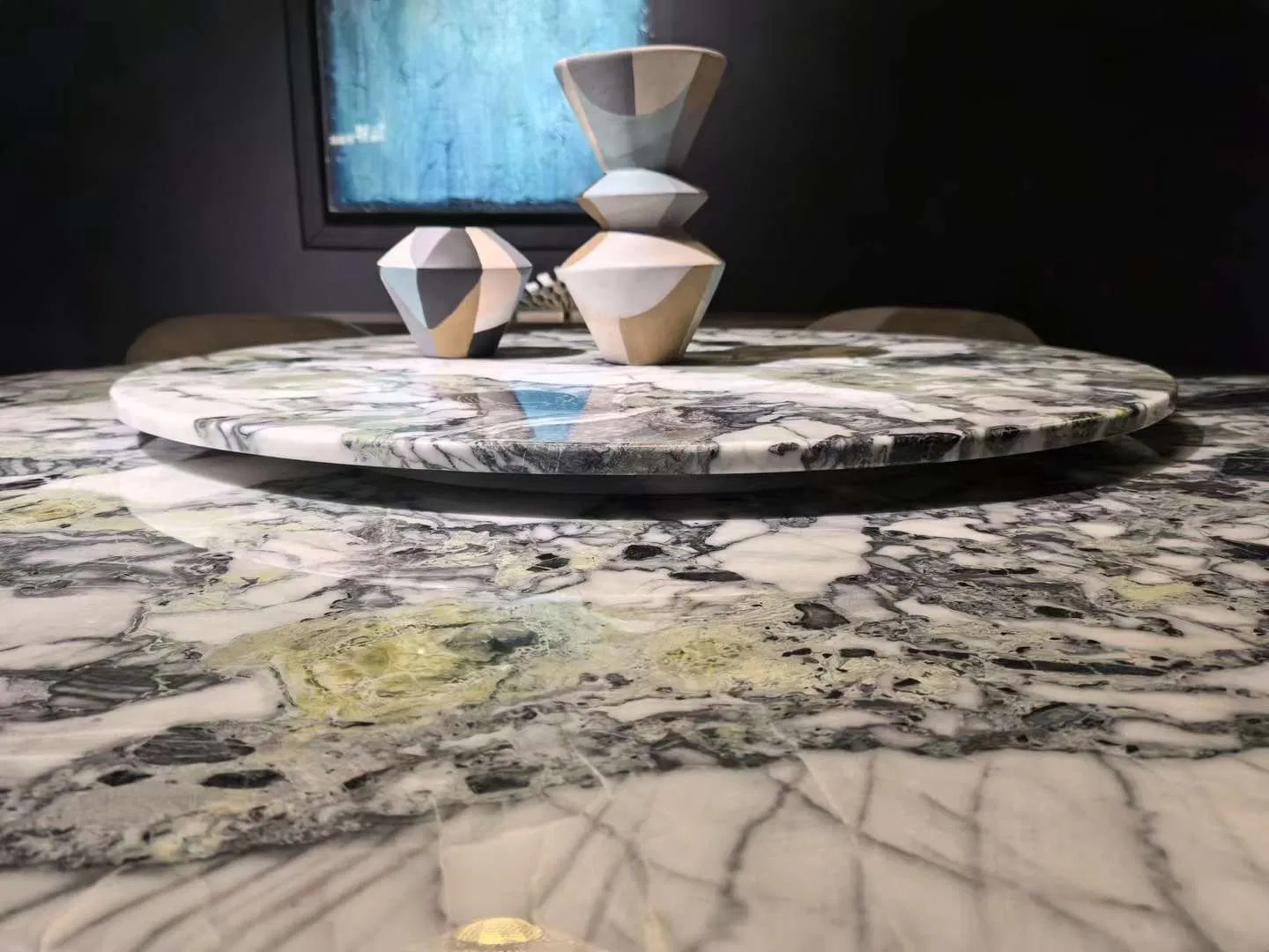 High-Quality Primavera Marble Countertop with Beautiful Patterns From China