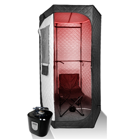 Raysen Red Light Portable Wet Steam Sauna Roon Home Use Sauna Tent