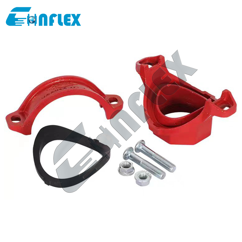 Mech Tee Grooved Outlet Ductile Iron Grooved Mechanical Tee Grooved End