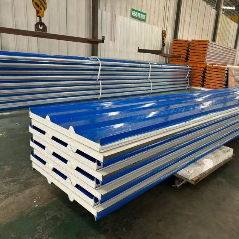EPS Waterproof and Insulation Chinese Manufacturer Color Steel Sandwich Panel Walling and Roofing