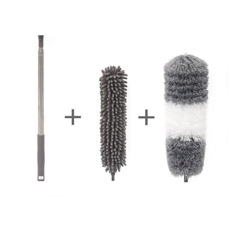 Portable Chenille Brush Detachable Feather Clean Duster