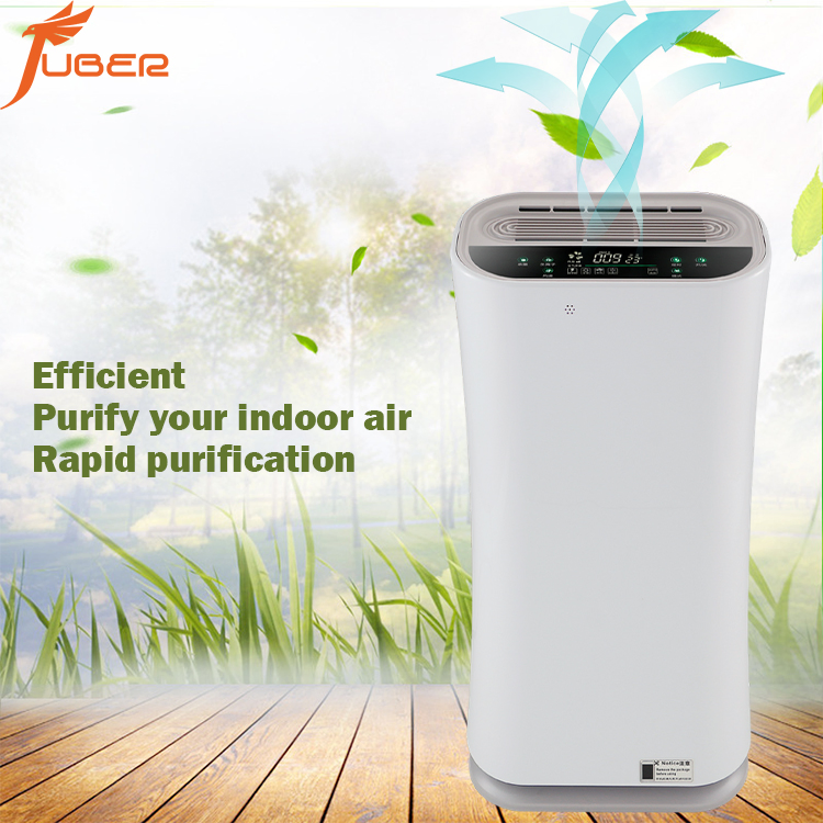Air Freshener Silent Electrostatic HEPA Filter UV Indoor Air Purifier