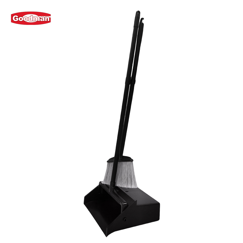 Comercial Household Cleaning Supplies Long Handle Plastic Broom and Dust Pan