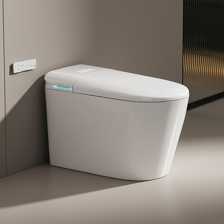 Modern Multifunction Bathroom Automatic Toilet Auto Sensor Flushing Intelligent Smart Toilet Bidet