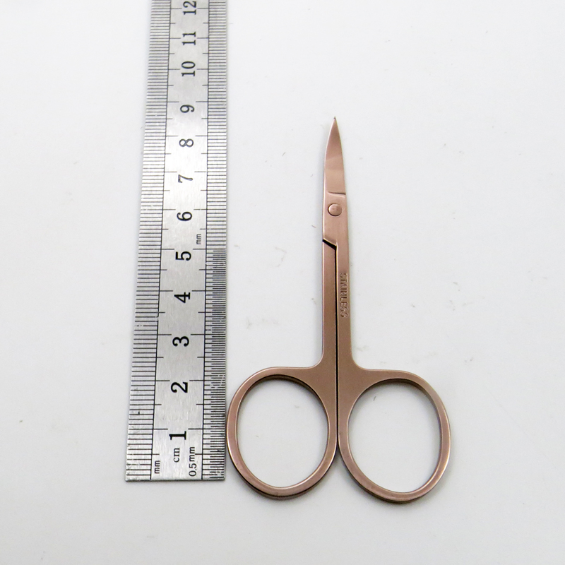 Durable Makeup Tools with High Quality Stainless Steel Beauty Makeup Scissors Facial Trimming
