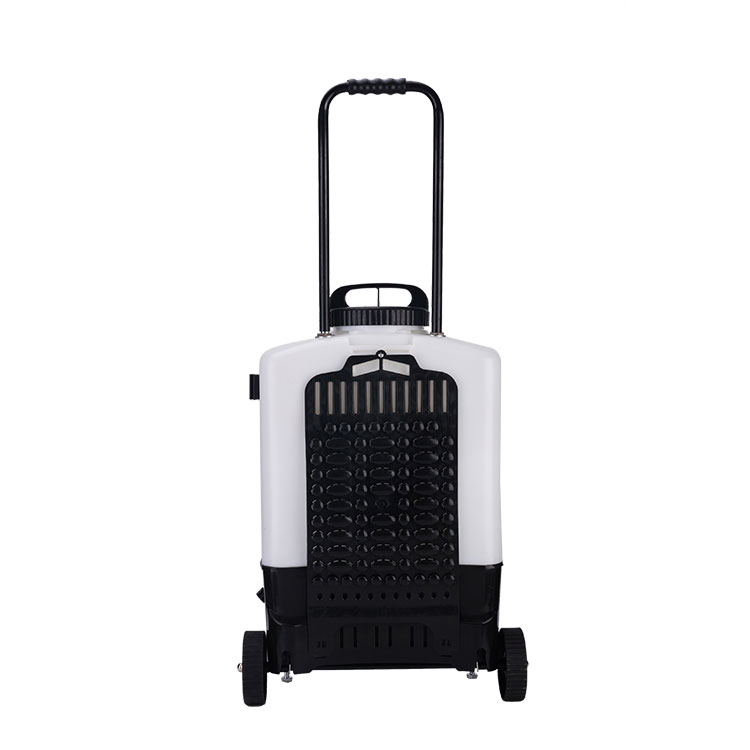 16 Liter HDPE Material Trolley Battery Sprayer with 9ah 12V Lead-Acid Battery