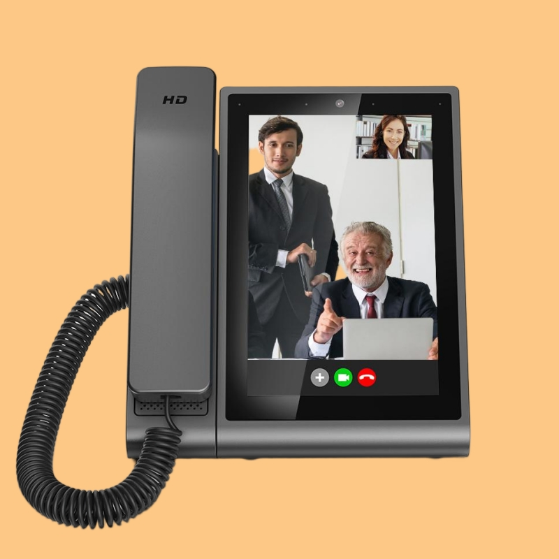 Продвинутый Bluetooth VoIP телефон для офиса с Wi-Fi