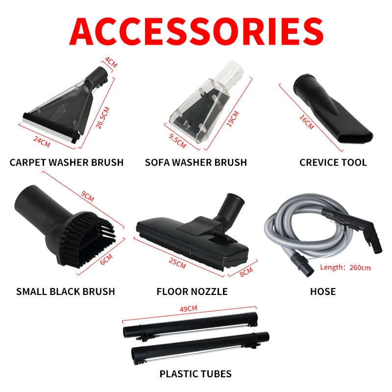 1400W Wet Dry Vacuum Cleaner 20L Commercial All-in-One High Suction Car Workshop