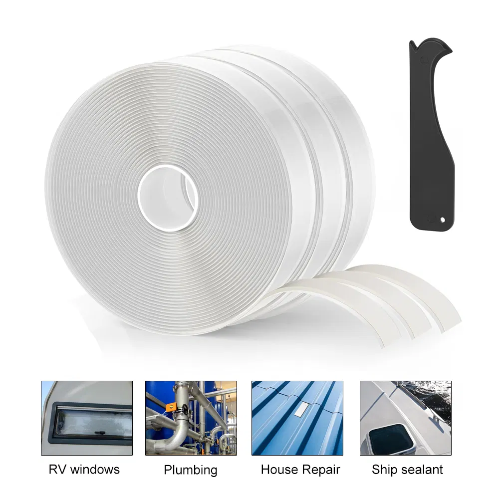 Versatile Waterproof Butyl Adhesive Tape for Indoor and Outdoor Use
