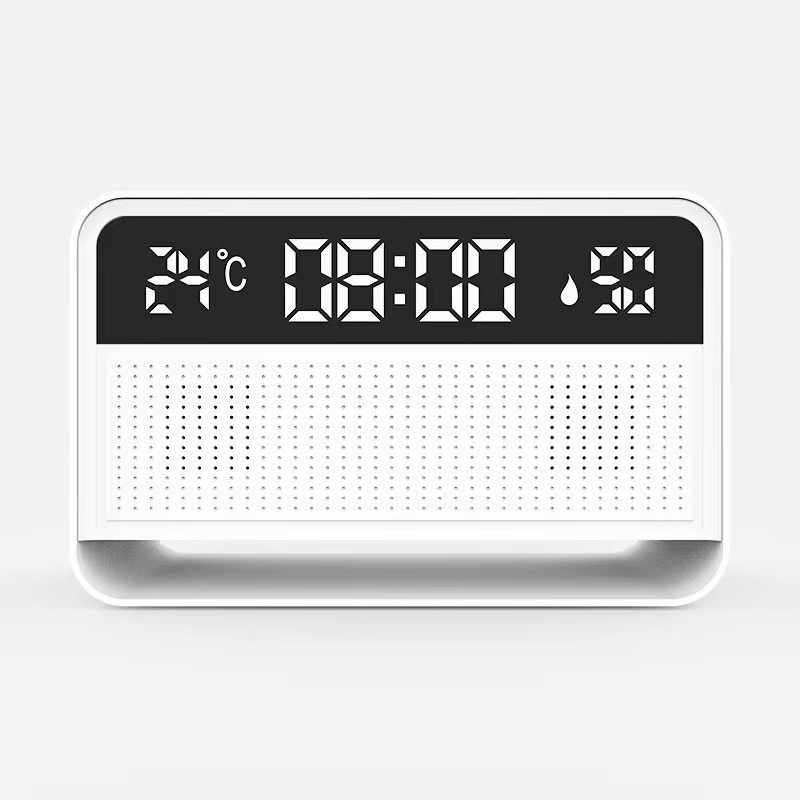 New Products 2023 Amazon Best Sell Essential Oil Aroma Diffuser Humidifier with Bluetooth Speaker Clock