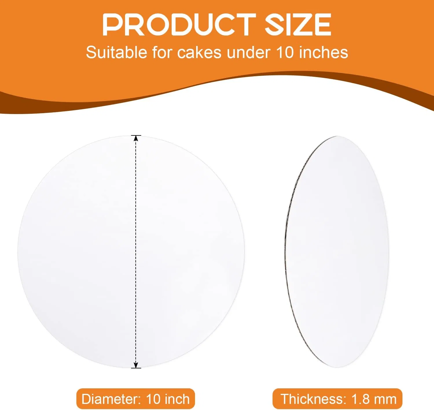 Cake Boards 10 Inch Round