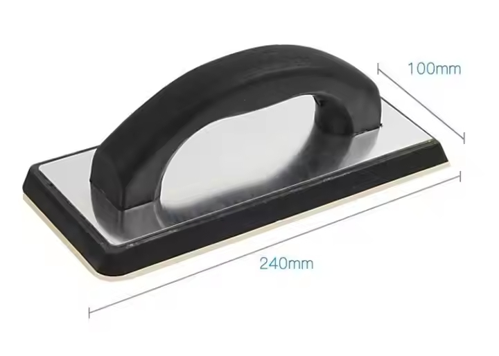 Mudslide EVA Foam Trowel Plastic Handle Double Trowel Rubber