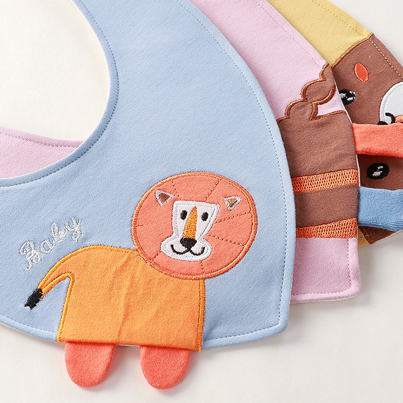 Wholesale Infant Cotton Lightweight and Absorbent Coveralls Home Care Baby Bib