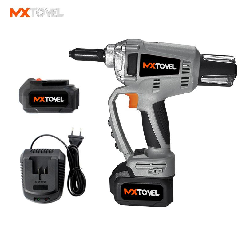 20V Brushless Blind Riveter Cordless Rivet Gun Battery Riveting Tool