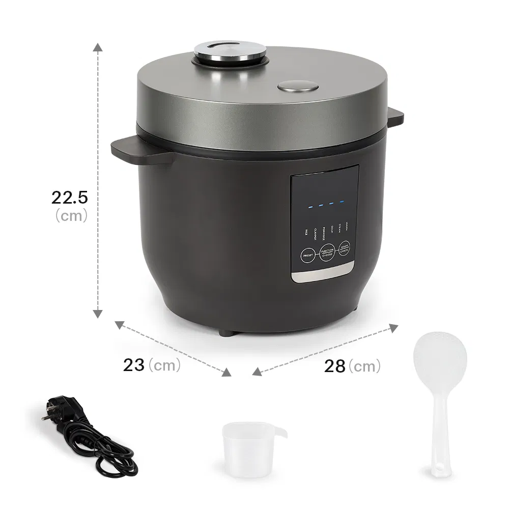 Mini 2L Small Cooker Electric Rice Cooker with Handle